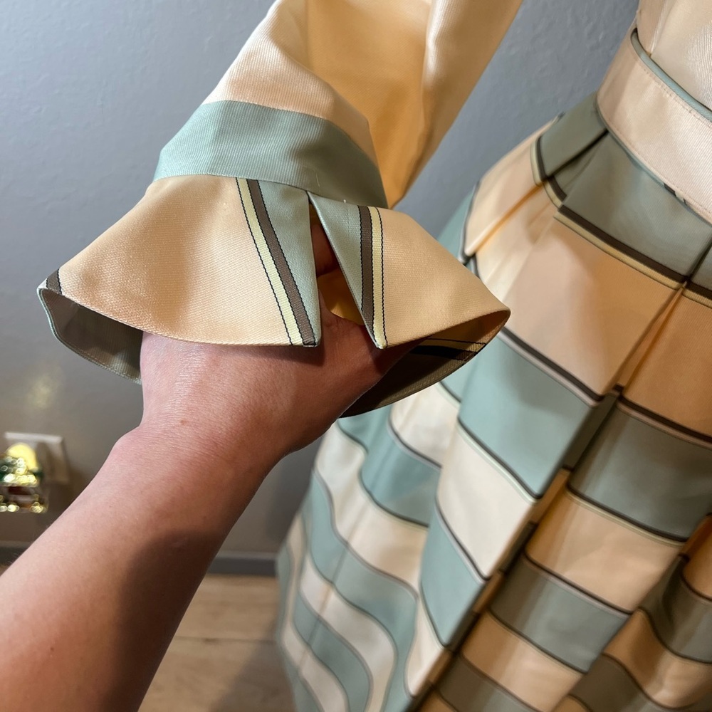 Raquel Couture Striped A-line Dress - Picture 7 of 13